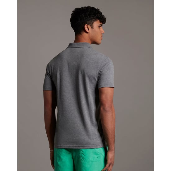 Lyle & Scott Sports Short Sleeve Polo Shirt in Grey - Image 2