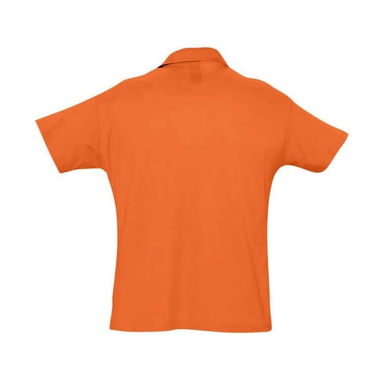 SOLS Mens Summer II Polo Shirt (Orange) - Image 2