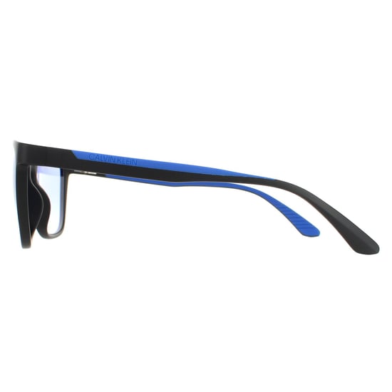 Calvin Klein Square Unisex Matte Black Blue CK20545S - Image 3