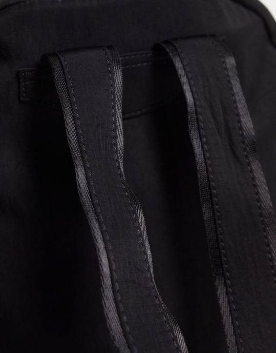 ASOS DESIGN backpack with laptop compartment in black