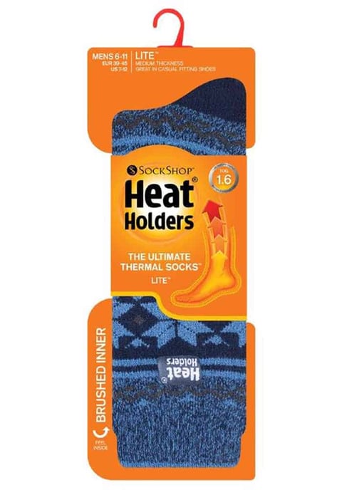 Heat Holders Lite - Herr 1.6 TOG Termiska fritidsstrumpor 6-11 UK - Image 2