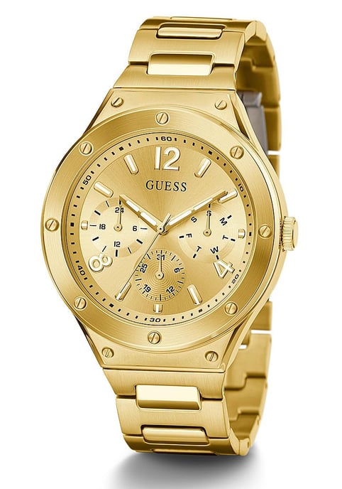 Guess Scope Men's Gold Watch GW0454G2 - Image 3