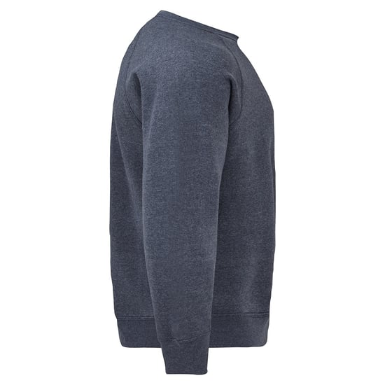 Fruit Of The Loom Heren Raglan Mouwen Belcoro® Sweatshirt (Heather Marine) - Image 3