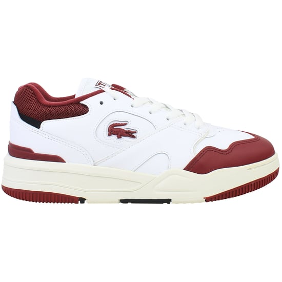 Lacoste Lineshot 223 2 SMA Mens White Trainers - Image 1