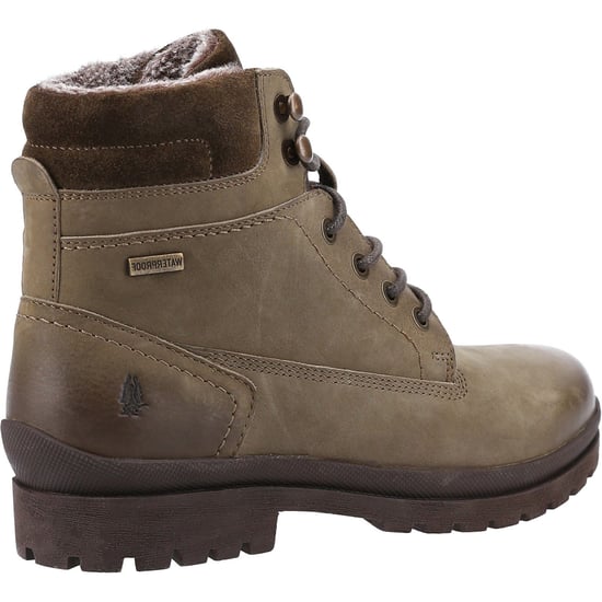 Hush Puppies Annay läder dam Khaki stövlar - Image 2