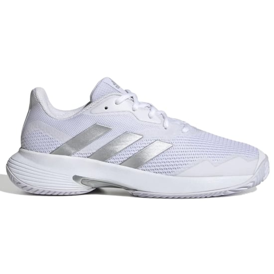 Adidas CourtJam Control Tennis Womens White Trainers - Image 1