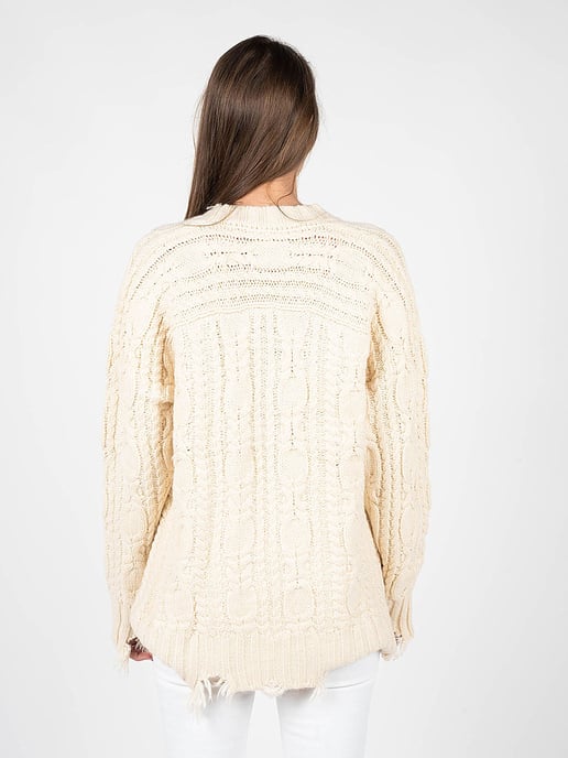 Silvian Heach Cardigan Woman's Off-White - Image 4