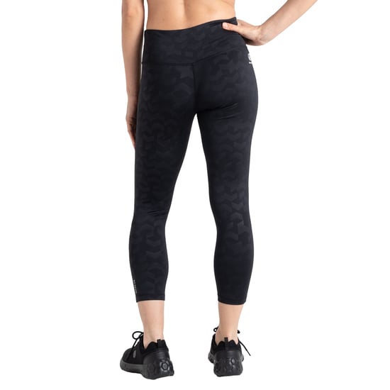 Dare 2B Dames/Dames Influential Chevron 7/8 Legging (Zwart) - Image 5