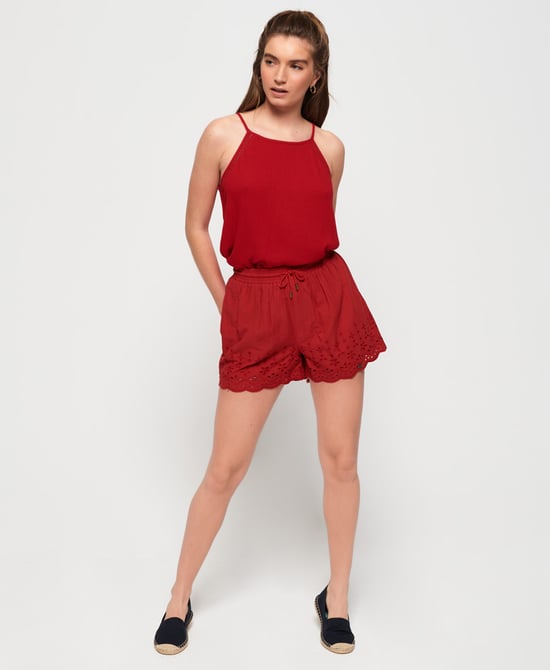 Superdry Annabelle Embroidered Shorts