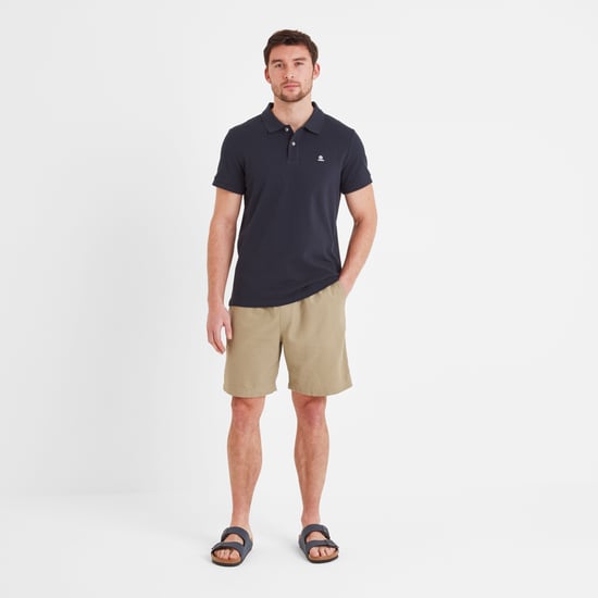 Braunton Mens Polo Shirt - Dark Indigo