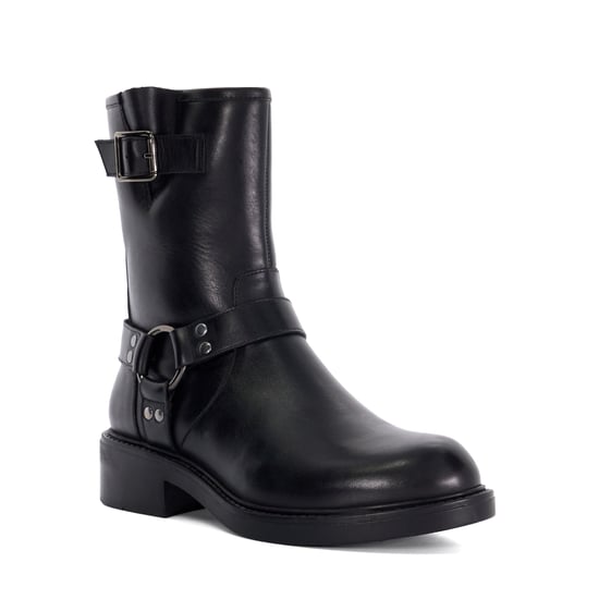 Dune Ladies Phillyy - Leather Ankle Biker Boots