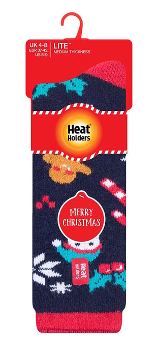 Heat Holders Lite - Thermische kerstsokken voor dames - Feestelijk Plezier - Image 2