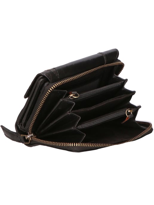Santini wallet unisex BLACK