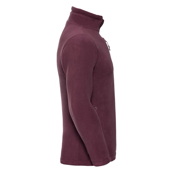 Russell Heren Full Zip Outdoor Fleece Jacket (Bourgondië) - Image 3