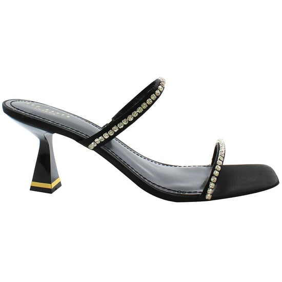Ted Baker Rinita Diamante Womens Black Heeled Sandals - Image 1
