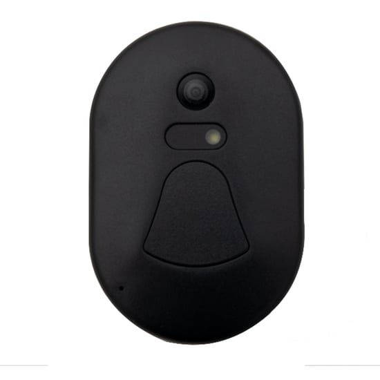 Aquarius Wireless Wifi Smart Home Security Camera Realtime Video Doorbell, Black