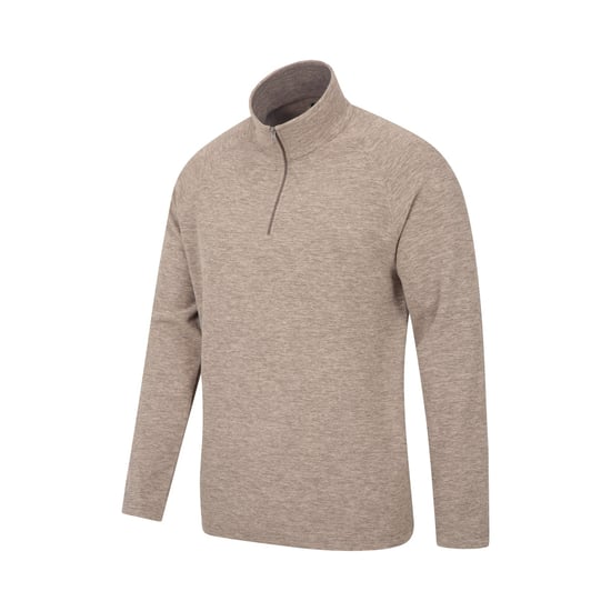 Mountain Warehouse Mens Snowdon II Fleece Top (Light Brown)