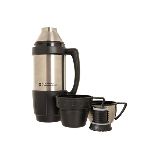 Mountain Warehouse Double-Walled Flask & Cup Set (Silver) - Image 5
