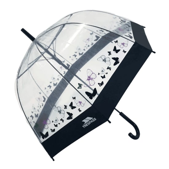 Trespass Papillon Clear Umbrella (Butterfly Print)