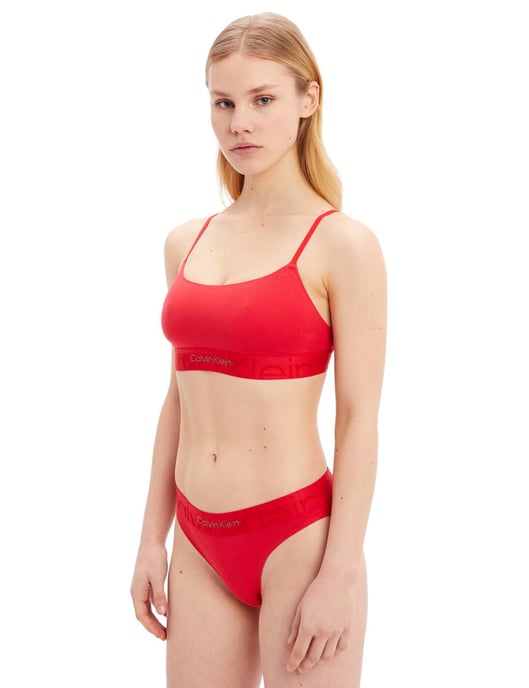 Calvin Klein Embossed Icon Holiday Bralette Bra