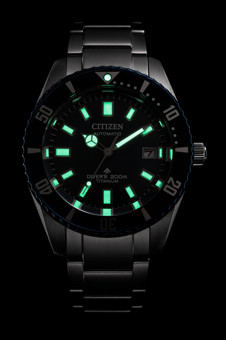 Citizen Promaster Fujitsubo Limited Edition Heren Zilveren Horloge NB6026-56L - Image 4