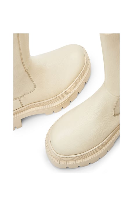 'Itzel' Cream Leather