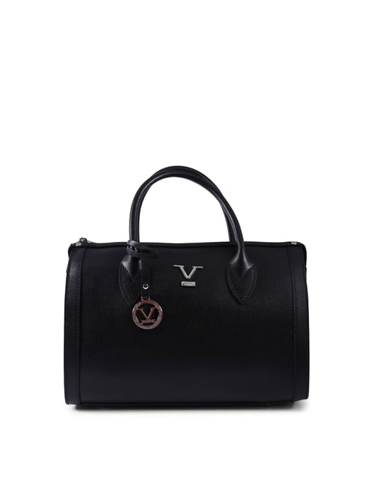 V Italia Womens Handbag V014 SAFFIANO-S NERO - Image 1