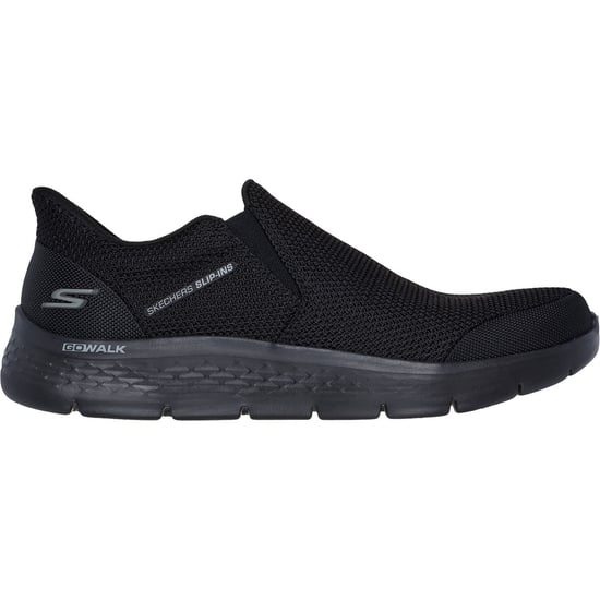 Skechers GO WALK Flex Ojai Textiel Heren Zwart Trainers - Image 5