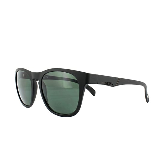 Diesel Sunglasses DL0170 02A Matt Black Grey Green