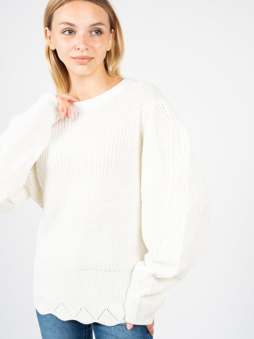 Silvian Heach Pullover Woman's Off-White - Image 5