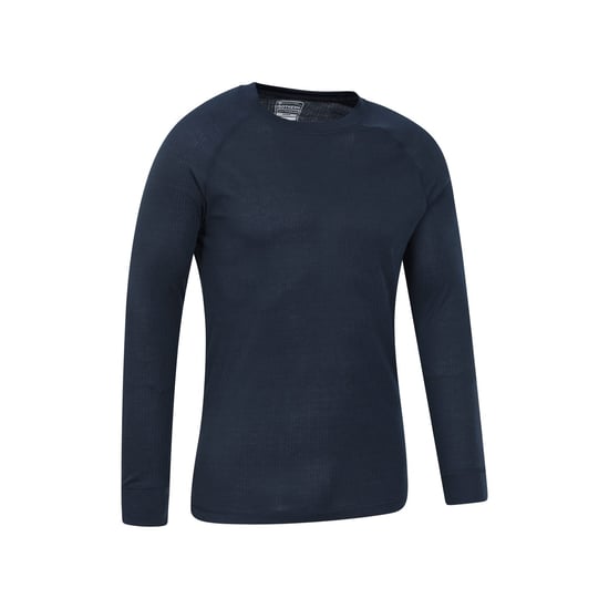 Mountain Warehouse Heren Talus Ronde Hals Thermo Top met Lange Mouwen (Blauw) - Image 3