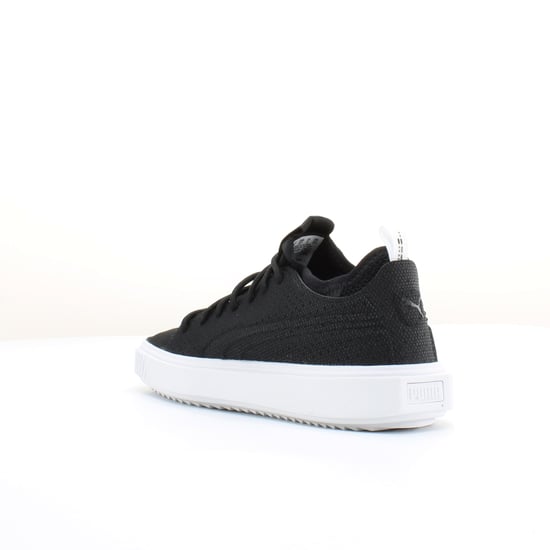 Puma Breaker Mesh Black Textile Mens Lace Up Trainers 369193 01