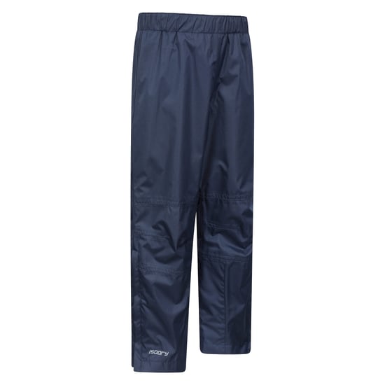 Mountain Warehouse Childrens/Kids Spray II Waterproof Over Trousers (Navy) - Image 2
