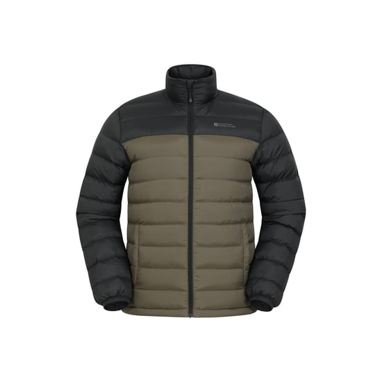 Mountain Warehouse Vista vadderad jacka för herrar (Khaki) - Image 1