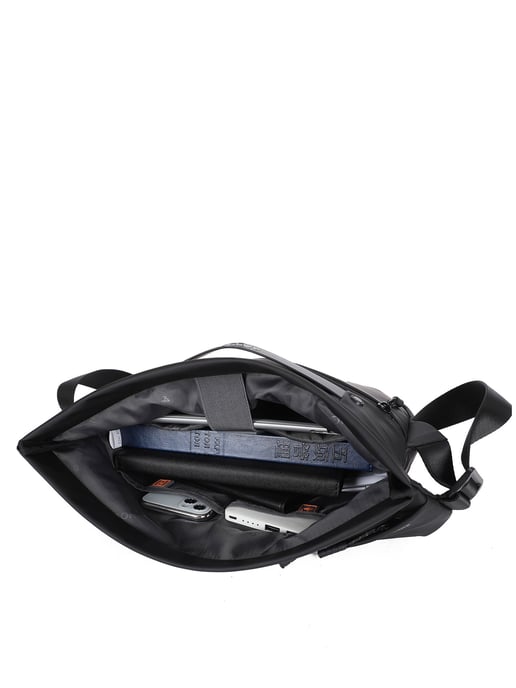 Aoking Shoulder Bag Unisex BLACK - Image 5