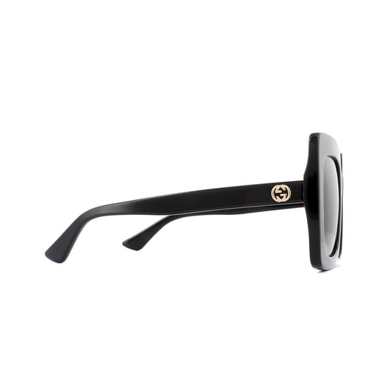 Gucci Sunglasses GG0328S 001 Black Grey Gradient - Image 4