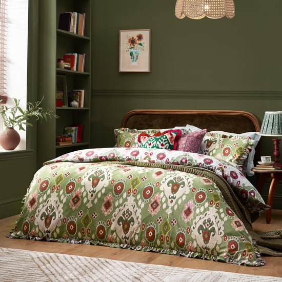 Dawson Ikat Reversible Duvet Cover Set