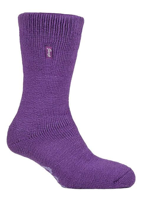 Ladies Thermal Sock | Jeep | Breathable Luxury Cushioned Winter Boot Socks for Women - Violet - Image 1