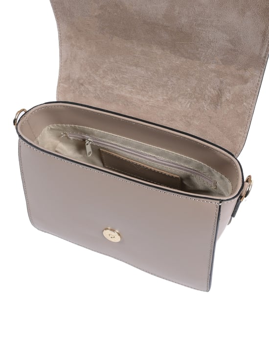 19V69 Italia Womens Handbag V505 52 Ruga Taupe - Image 4