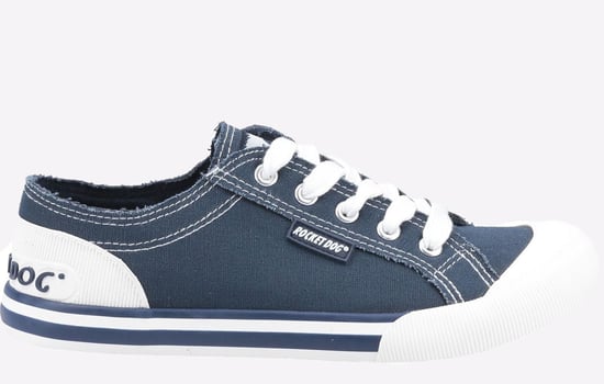 Rocket Dog Jazzin Damernas Marinblå Sneakers - Image 1