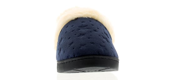 Strollers Womens Full Slippers Faux Fur Lining Galaxy Slip On blue