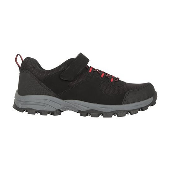 Mountain Warehouse Childrens/Kids Mcleod Outdoor Walking Shoes (Black) - Image 1