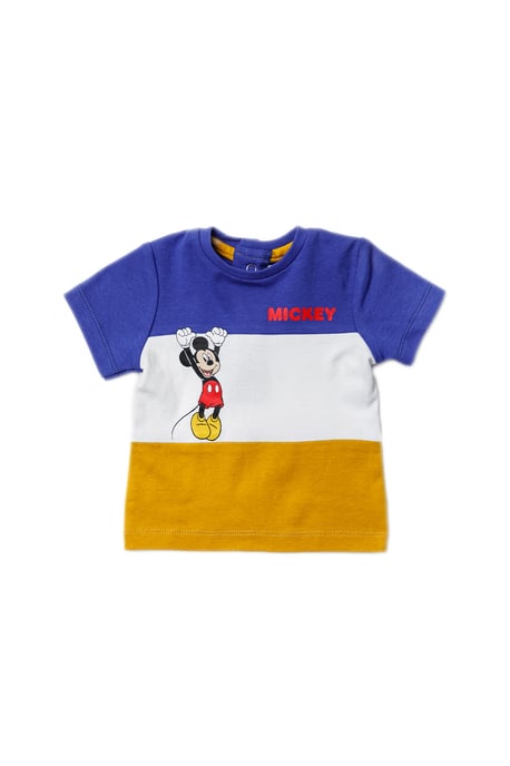 Mickey Mouse Print Cotton 3-Piece Baby Gift Set