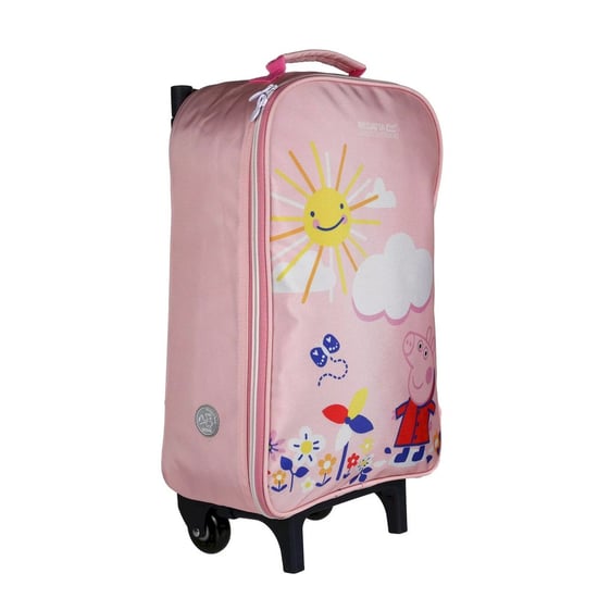 Regatta Childrens/Kids Peppa Pig 2 Wheeled Suitcase (Pink Mist)