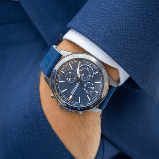 Tommy Hilfiger Bank Men's Blue Watch 1791721 - Image 5