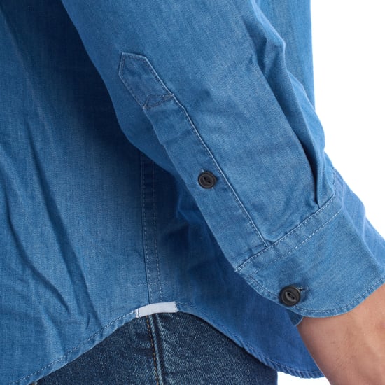 Men's Regular Fit Denim Shirt UMC005-DM094