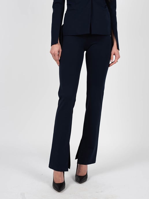 Patrizia Pepe Trousers Woman's Blue - Image 3