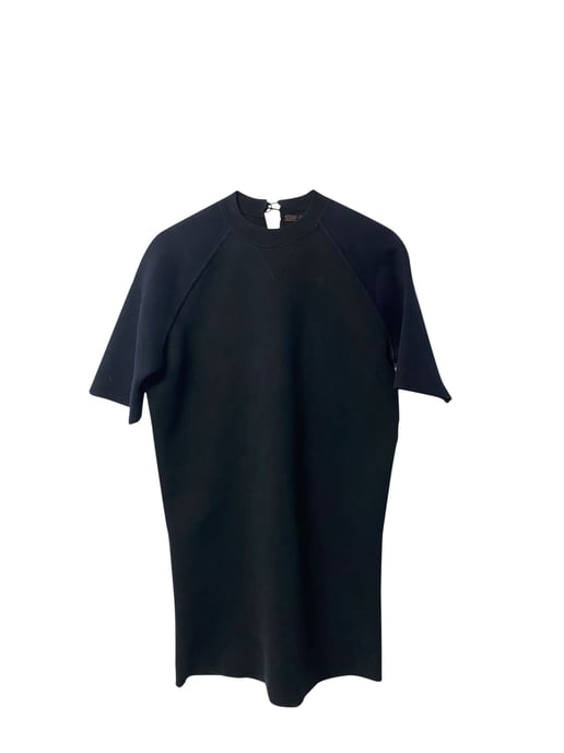 Louis Vuitton Embellished Shirt Dress in Black Cotton - Image 6
