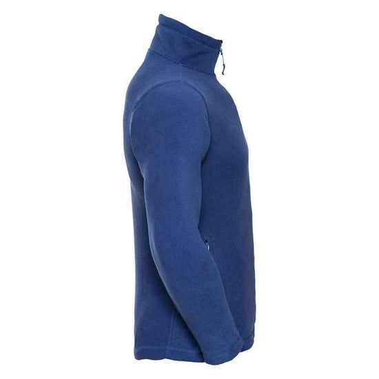Russell Heren Quarter Zip Outdoor Fleece Top (Helder Koninklijk) - Image 3