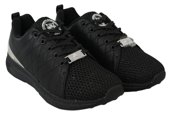 Plein Sport Women's Black Polyester Runner Gisella Sneakers Shoes - Image 2
